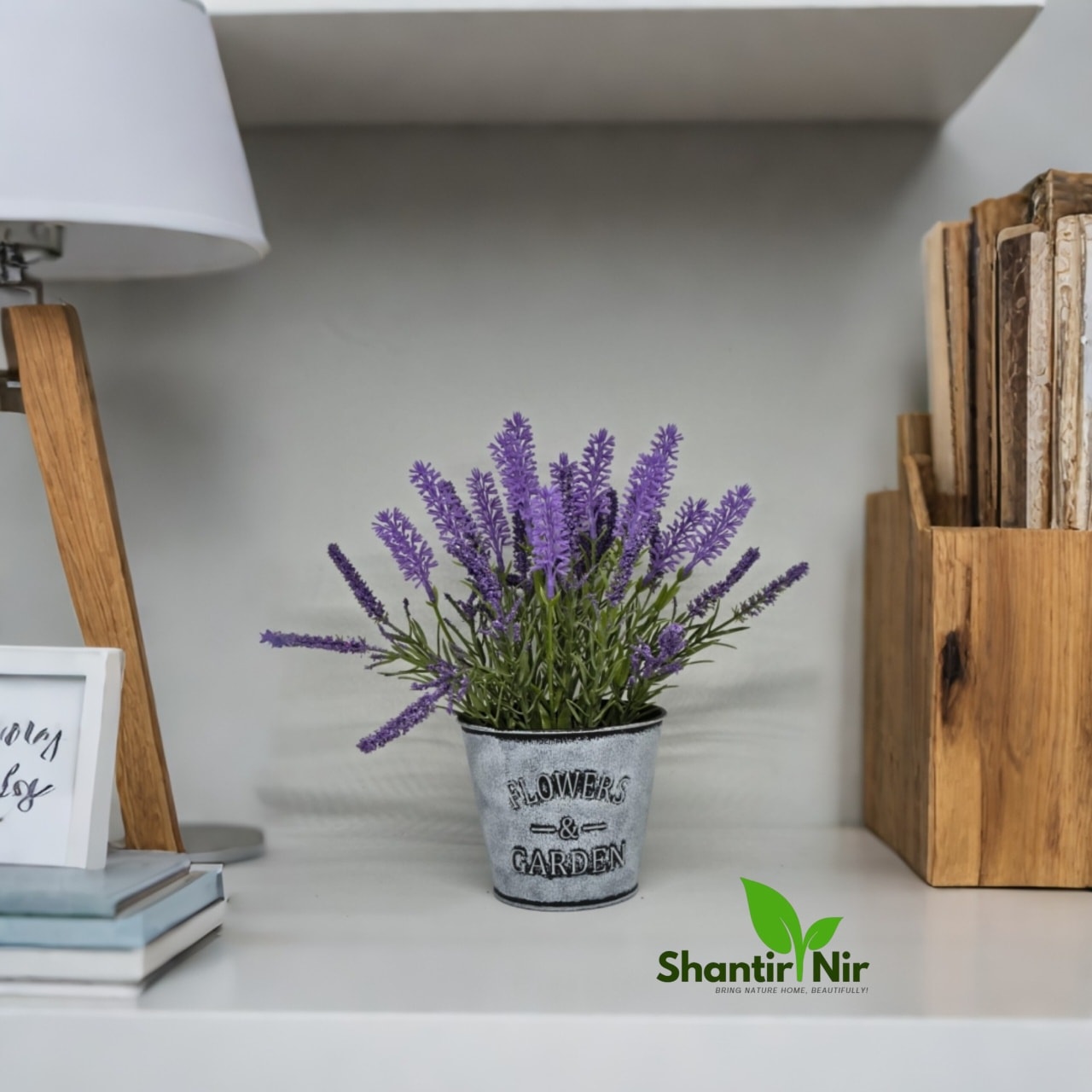 Artificial Lavender Plants in Pot