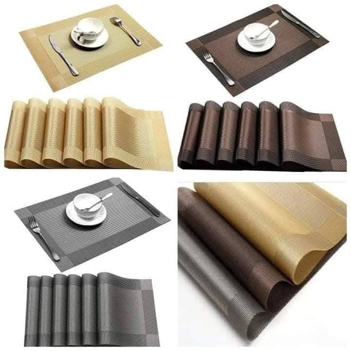 6 Pcs Dining Table Mat